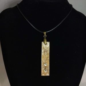 Price Drop! Pendant with Swarovski crystals